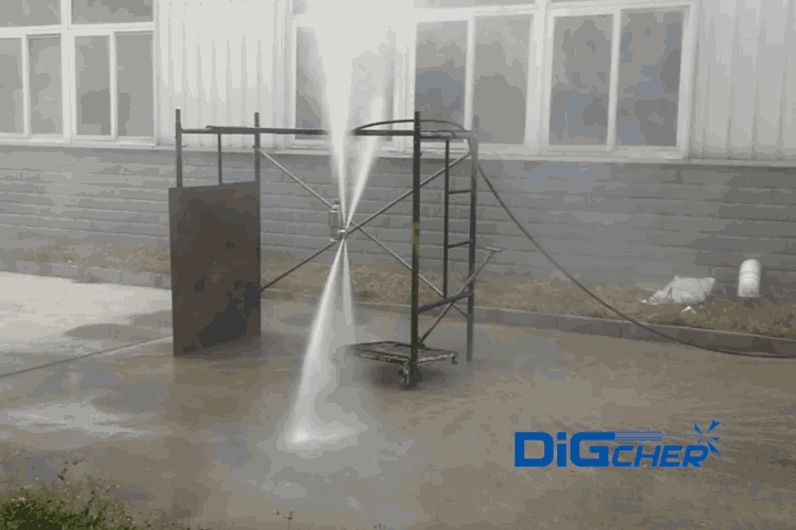 德高潔加油站地埋罐高壓水自動(dòng)化清洗機(jī)構(gòu)